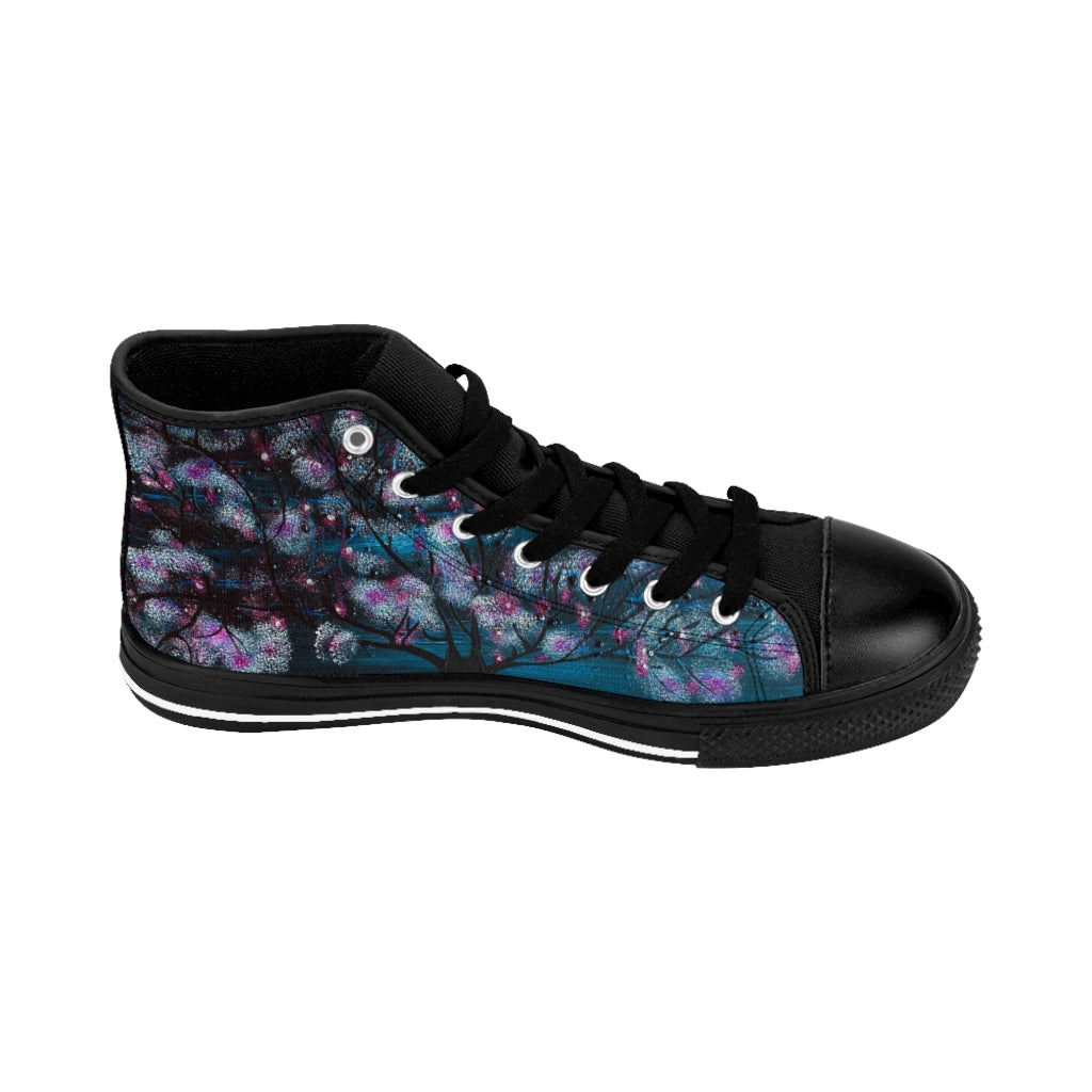 The Night Blooms Too Classic Sneakers (mens)