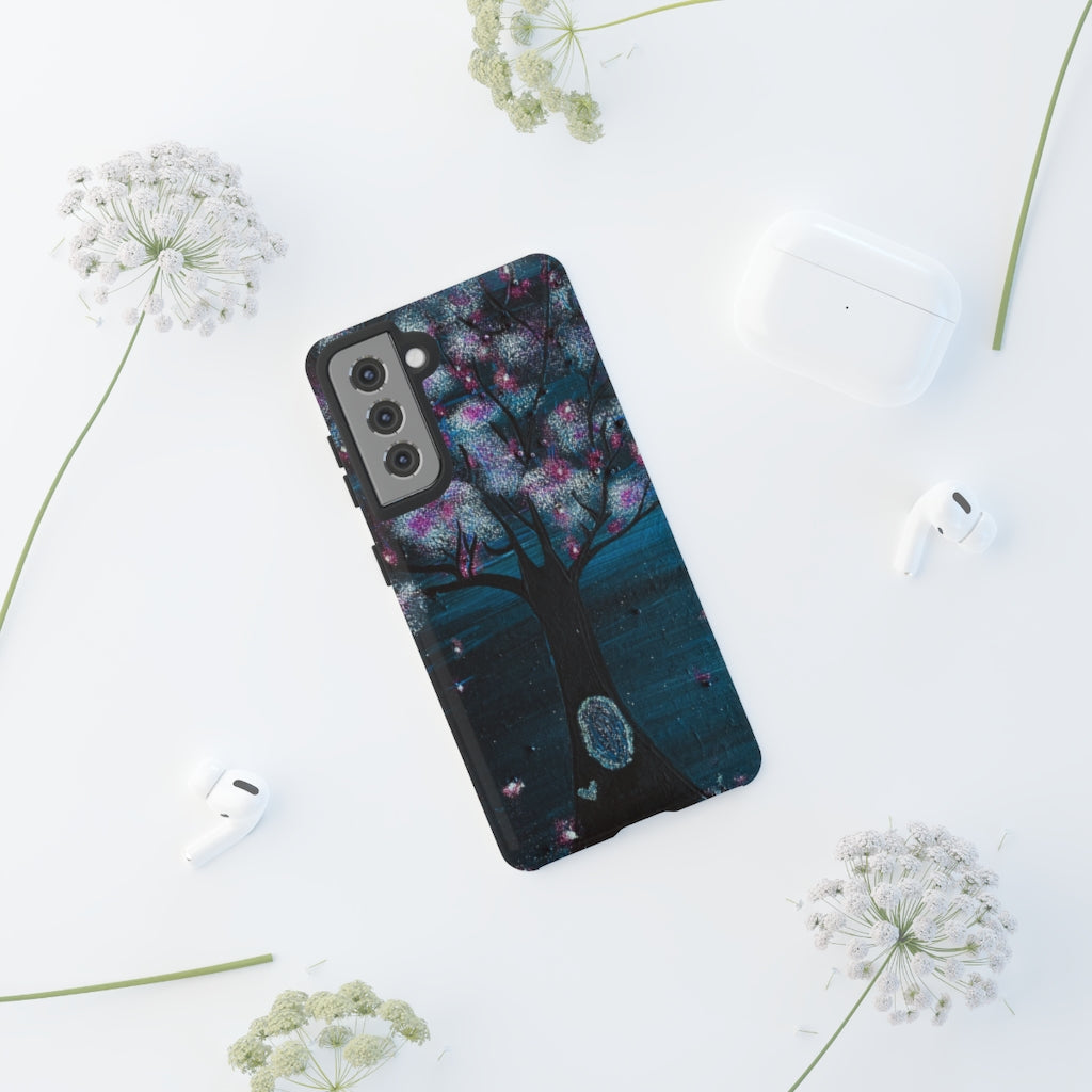 The Night Blooms Too Phone Case