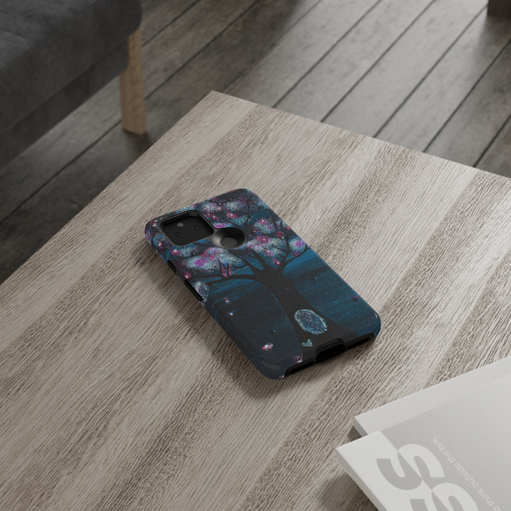 The Night Blooms Too Phone Case