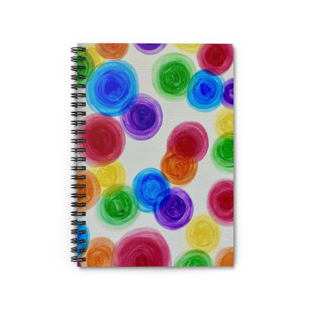 Rainbow Rain Notebook