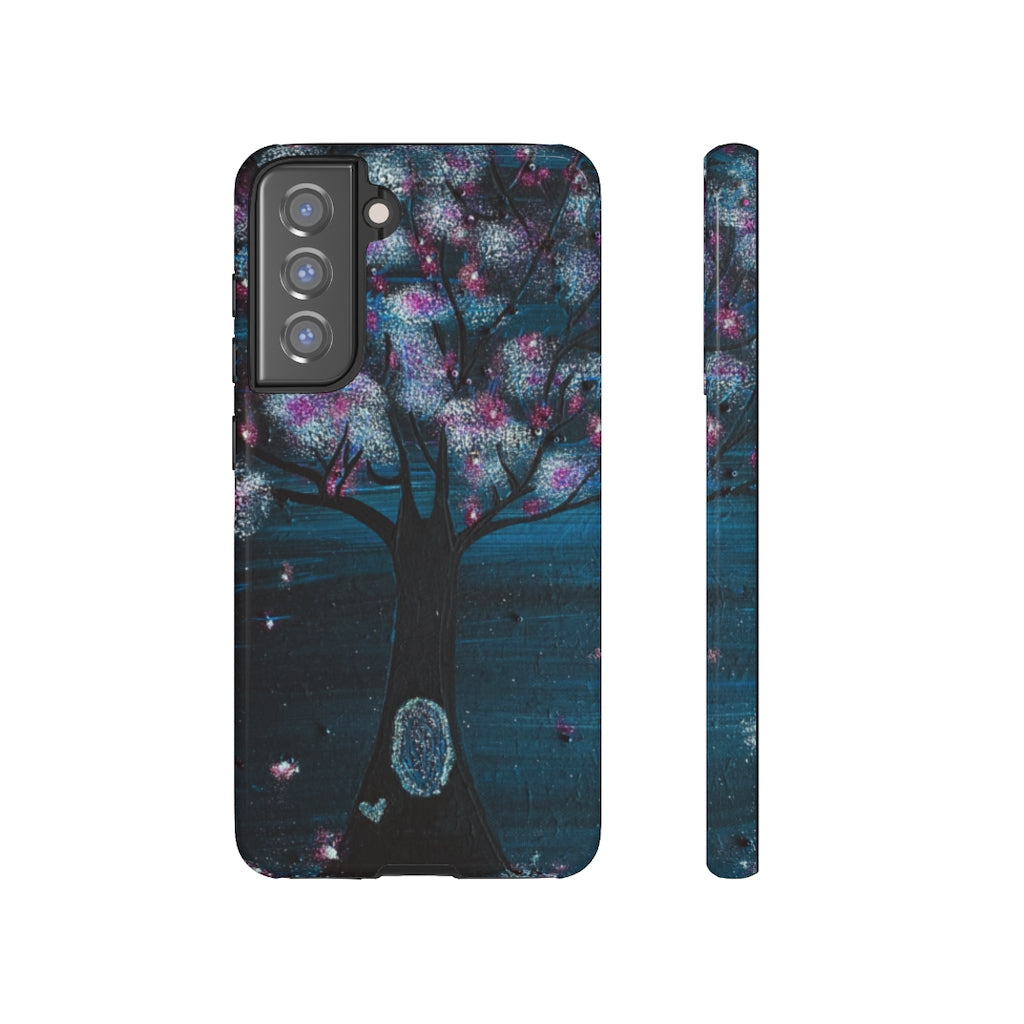 The Night Blooms Too Phone Case