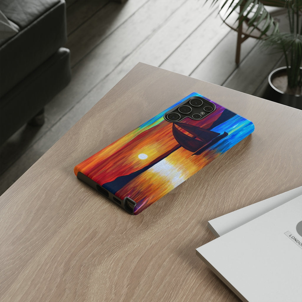 Sailing Sunsets Phone Case