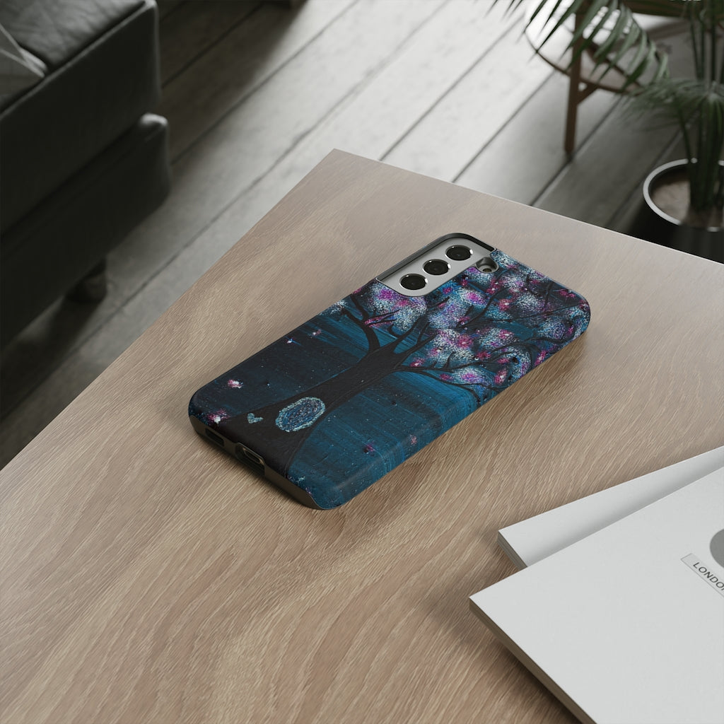 The Night Blooms Too Phone Case