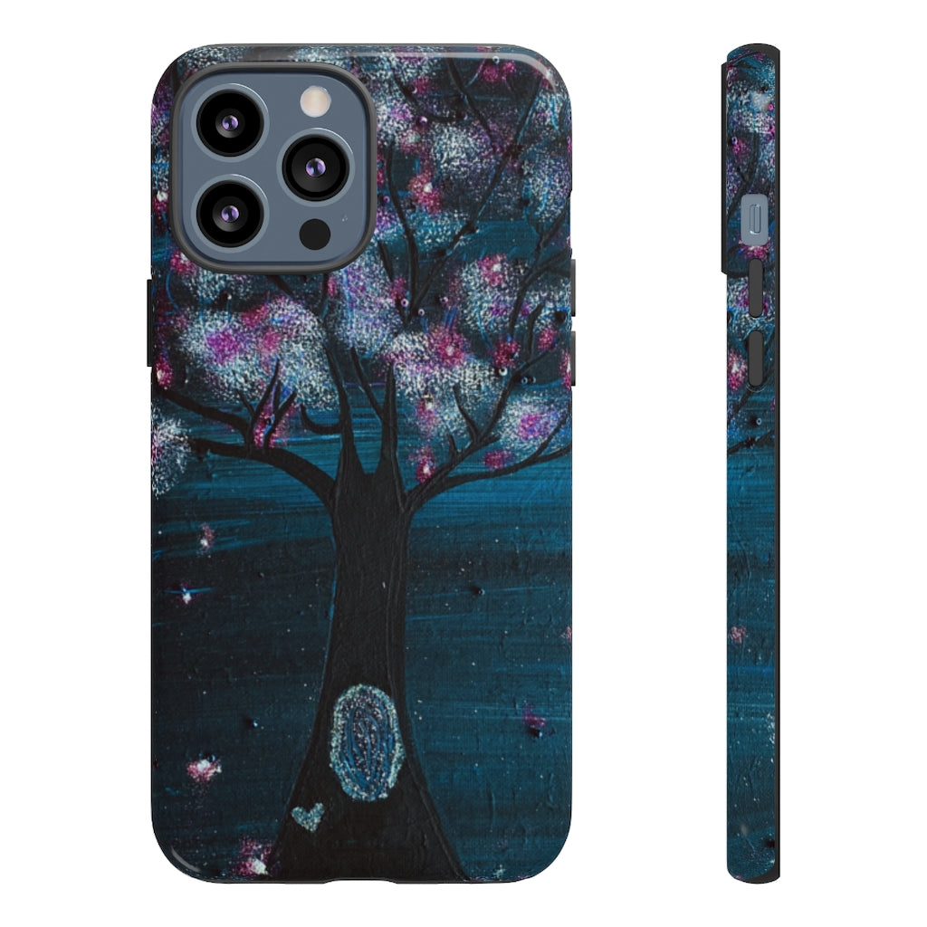 The Night Blooms Too Phone Case